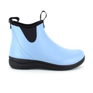 Blå luksus gummistøvle med svangstøtte - 40