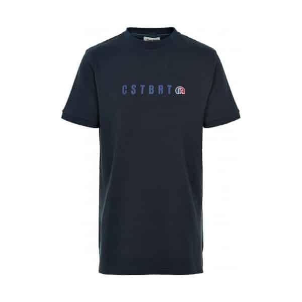 Cost:Bart Fox T-shirt 14254 Blå, Størrelse: S, Farve: Blå/Sort, Dame