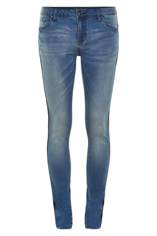 Jam Jeans Mid Waist Slim Jeans A14248c Blå, Størrelse: 26 x 32, Farve: Blå, Dame