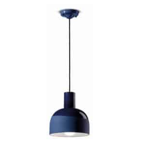 Caxixi hængelampe af keramik, blå