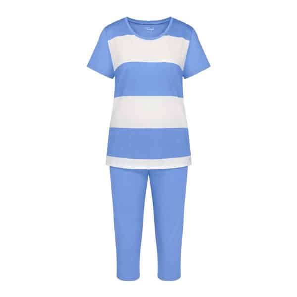 Triumph Capri Pyjamas, Blå Sea Blå Light Combination, Dame, Størrelse: 40, Sea Blå Light Combination