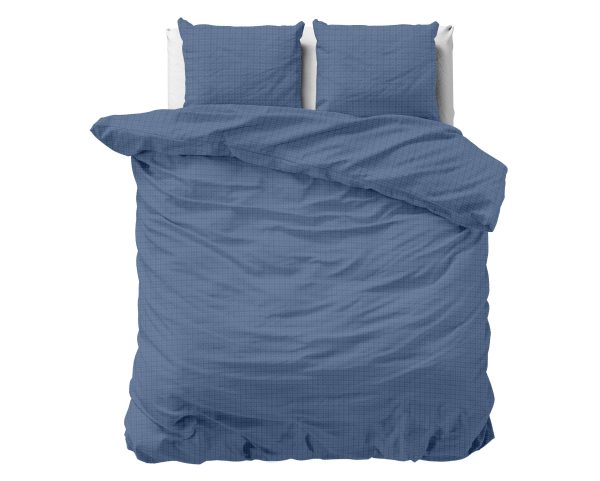 Axel sengesæt, blå 240 x 220 cm