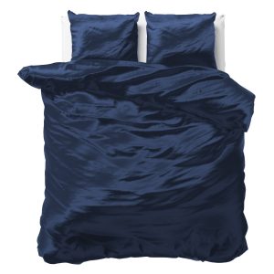 Beauty Skin Care sengesæt, navy blå, 240 x 220 cm