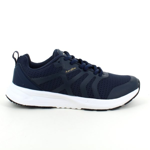 Blå Endurance sko med åndbar overdel og god stødabsorbering - 37