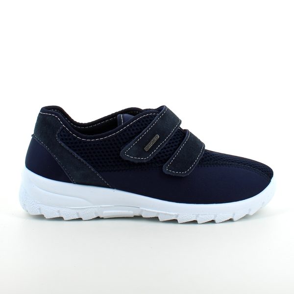 Blå fleksibel sko med skridhæmmende såler - 37