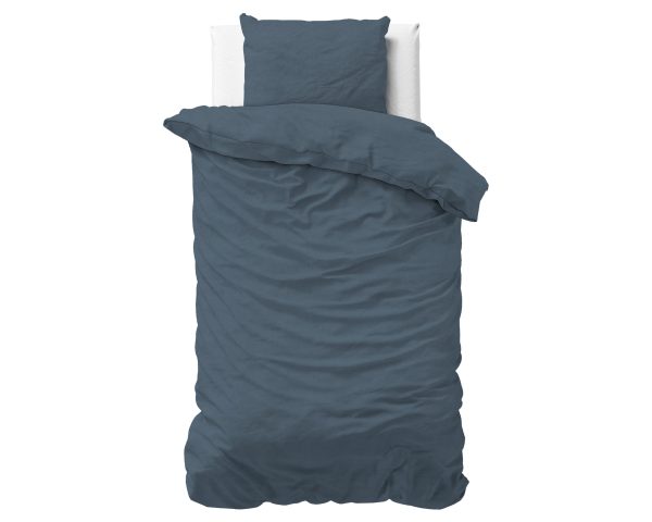 FL Uni sengesæt, blå 140 x 220 cm