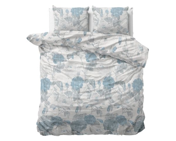 Iven sengesæt, blå 200 x 220 cm