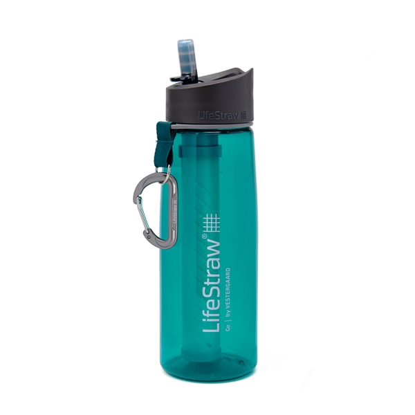 LifeStraw - Go Filter Vandflaske 0,65L Blå / Grøn