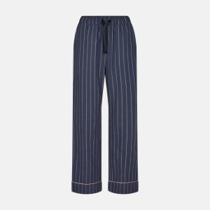Pyjamasbukser | 100% økologisk bomuld | blå