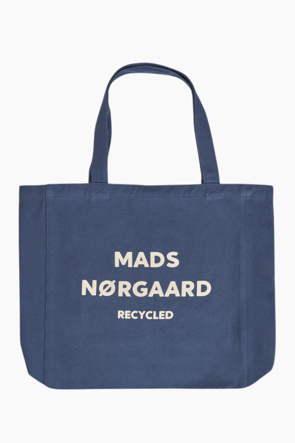 Recycled Boutique Athene Bag - Sargasso Sea - Mads Nørgaard - Blå One Size