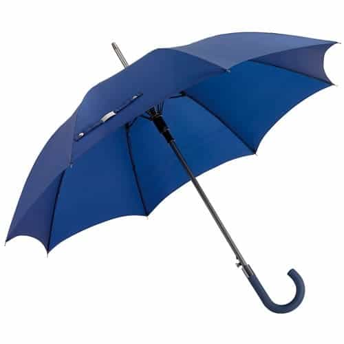 Retro blå paraply gratis leveret - Model Jubii
