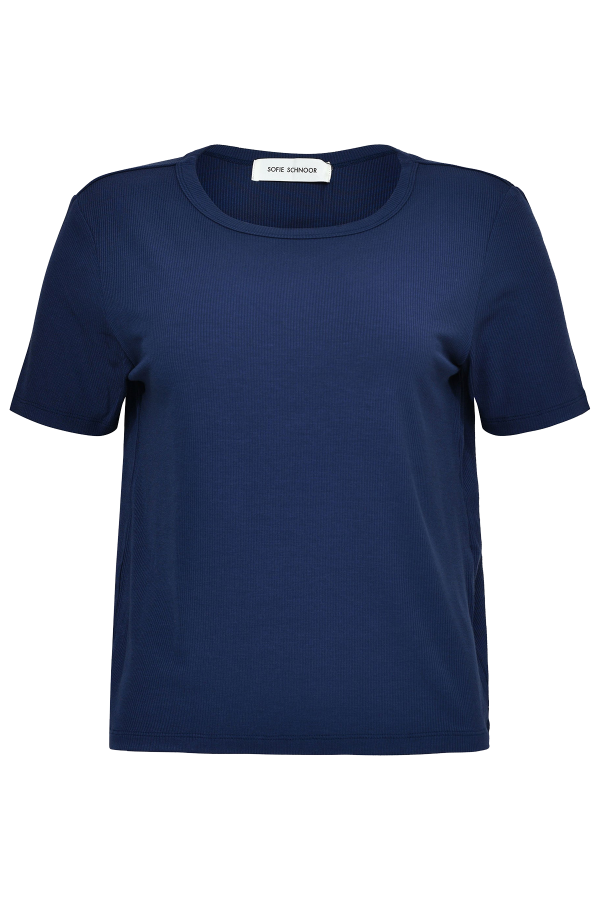 Sofie Schnoor T-shirt Snos, Farve: Blå, Størrelse: L, Dame