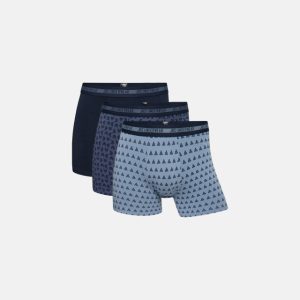 3-pack tights | bambusviskose | navy/blå/lysblå
