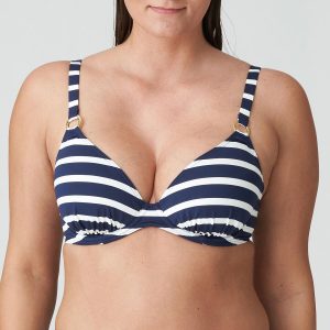 Primadonna Nayarit Bikini Top Med Bøjle Wbl, Farve: Blå, Størrelse: 70E, Dame