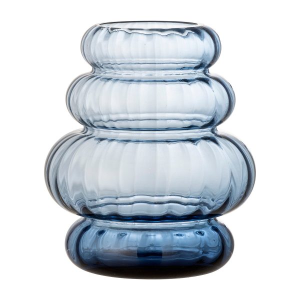Bloomingville Bing vase 21,5 cm Blå