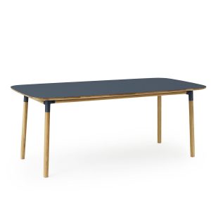 Normann Copenhagen Form bord 95x200 cm blå