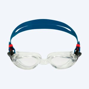 Aquasphere motions dykkerbriller - Kaiman - Klar/blå - Motions svømmebriller - Klar/blå linse