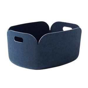 Muuto Restore opbevaringskurv Midnight blue (blå)