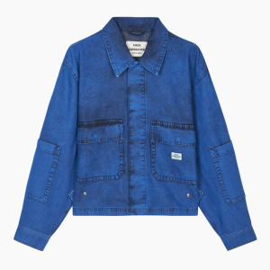 Soft Denim Soleil Jacket - Bluing - Mads Nørgaard - Blå S/M