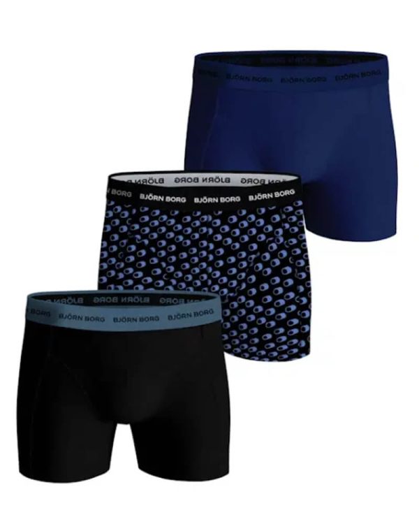 Björn Borg 3-pack Cotton Stretch Shorts Str. M 3 stk.