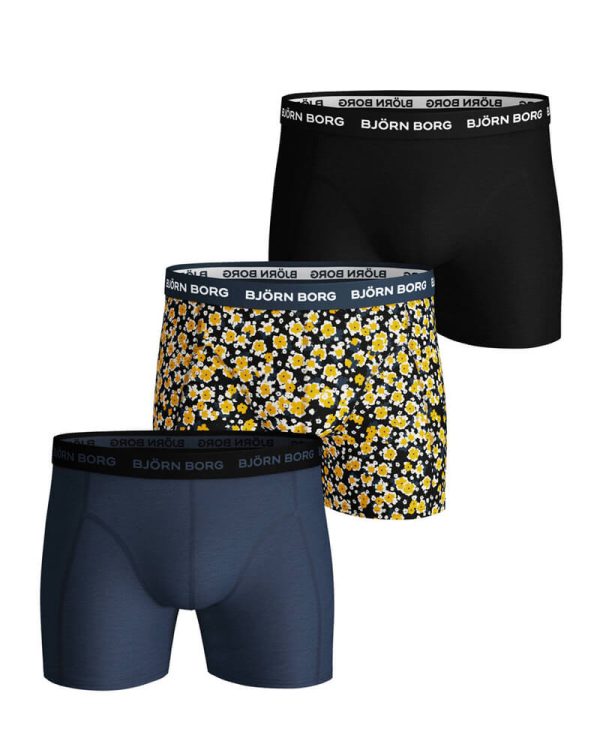 Björn-Borg Cotton Stretch Shorts 3-pack- Str. XL 3 stk.