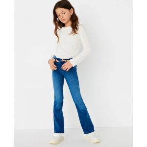KIDS ONLY KONROYAL flared fit jeans i blå til piger