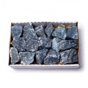 Rå Blå kvarts - A kvalitet - krystaller og sten div. - GodKarmaShop