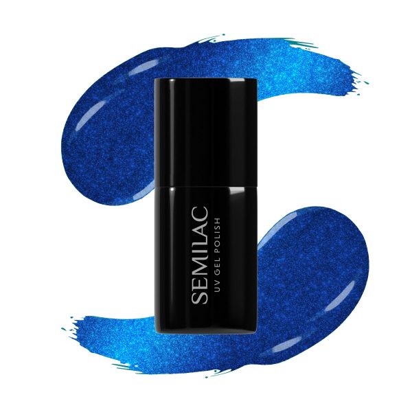 SEMILAC UV Gel Polish 469 Blue Silk Pyjamas