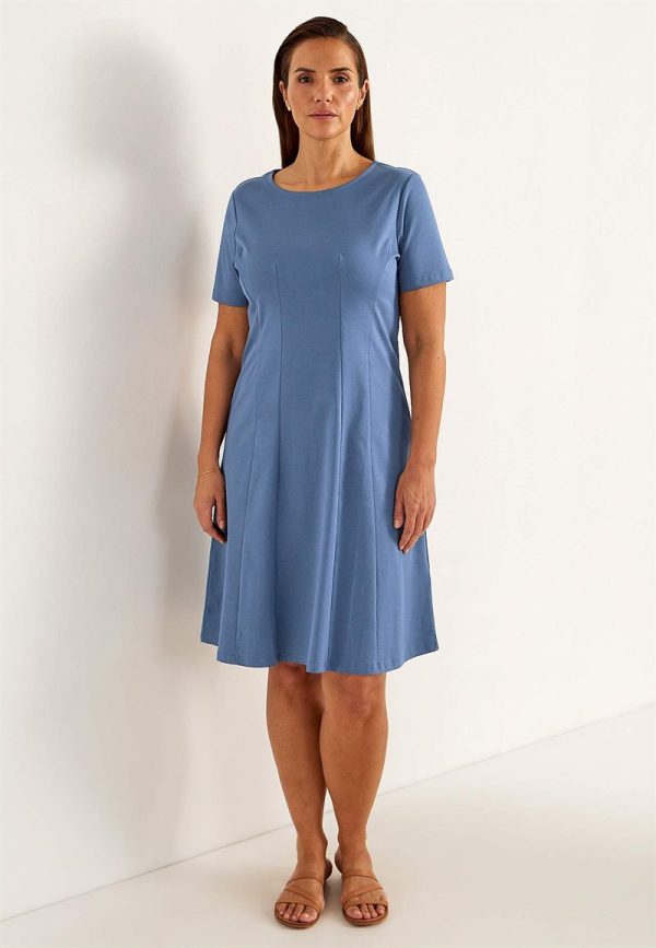 Elastisk Premium jerseykjole
