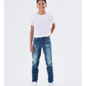 Name It denimbukser i blå til drenge