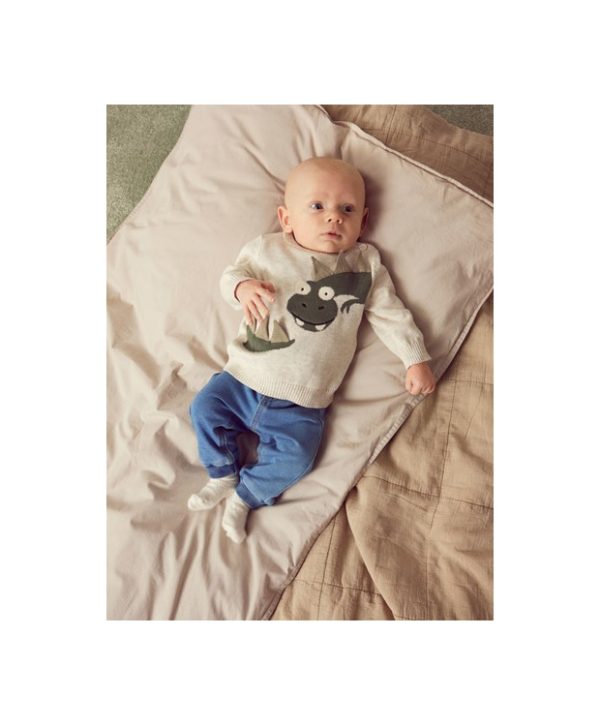 Name It sweatpants I denim blå til baby
