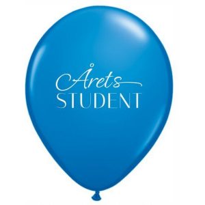 Årets Student Balloner Blå