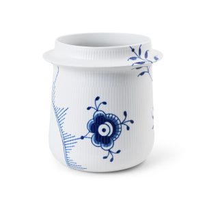 Blå Mega Riflet vinkøler - H21,5 cm.