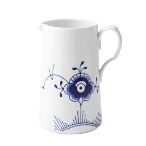 Blå Mega riflet kande - 1,5 L.