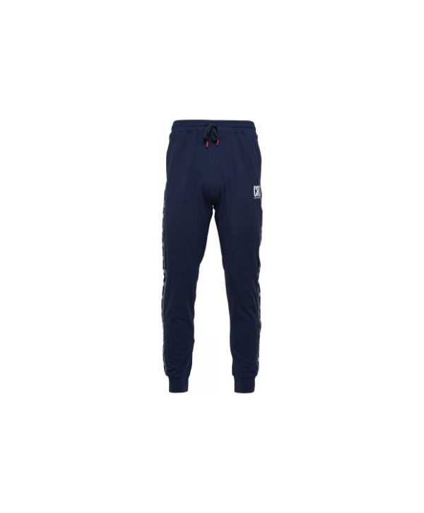 CR7 bomuld pyjamas til børn i blå.