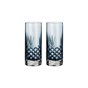 Crispy Sapphire Highball vandglas, blå, 2 stk - 37 cl