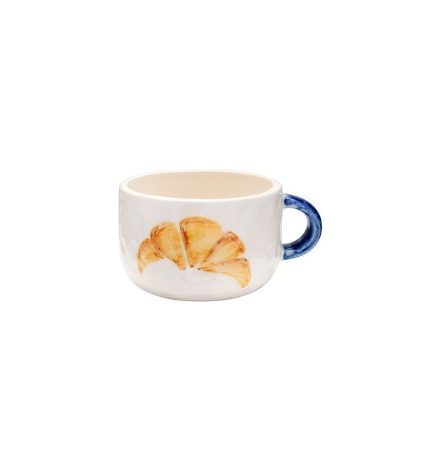 Croissant kop - blå