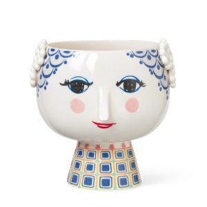 Eva urtepotteskjuler, blå - Ø21 cm.