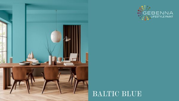 Gebenna Vægmaling: Baltic Blue 2,7 liter