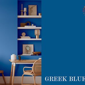 Gebenna Vægmaling: Greek Blue 9 liter