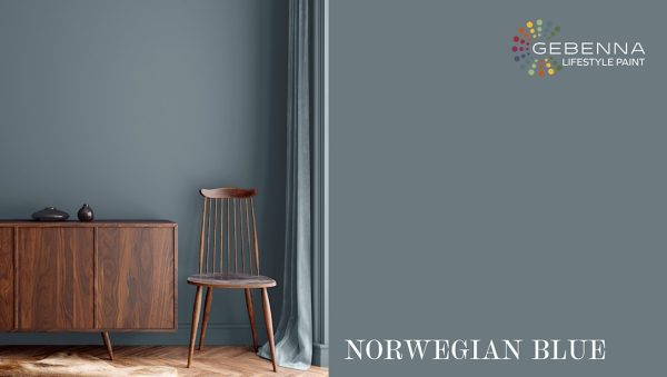 Gebenna Vægmaling: Norwegian Blue 9 liter