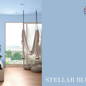 Gebenna Vægmaling: Stellar Blue 9 liter