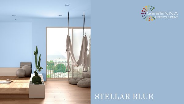 Gebenna Vægmaling: Stellar Blue 9 liter