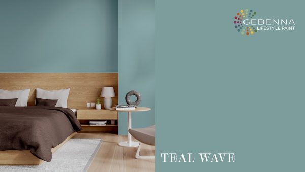Gebenna Vægmaling: Teal Wave 2,7 liter