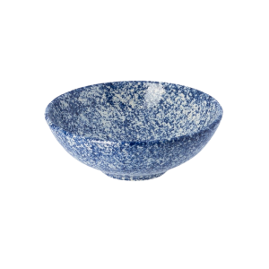 Granite Wide skål, blå - Ø19 cm.