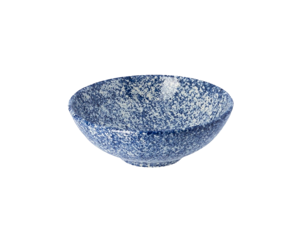 Granite Wide skål, blå - Ø19 cm.