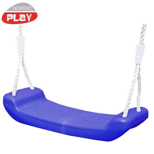 Gyngesæde NORDIC PLAY m/ reb, blå