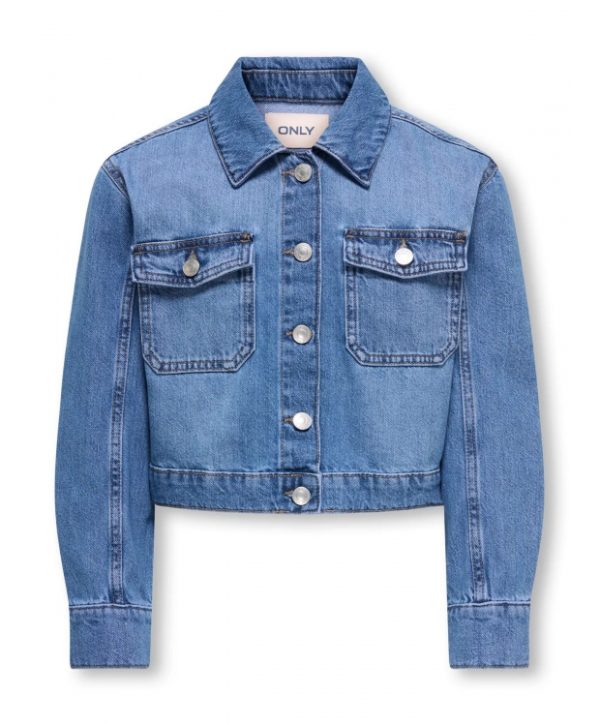 KIDS ONLY blå denimjakke til piger