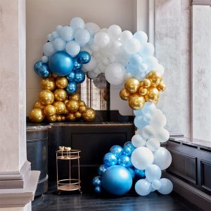 Krom Ballonbue DIY Blå/Guld