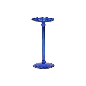 Parasol Blunt lysestage, stor - blå